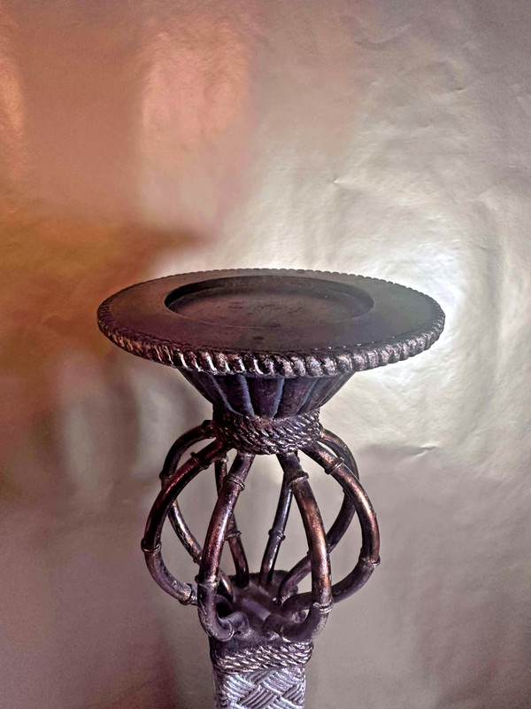 Decorative Pillar Candle Holder – Elegant Metal Stand for Home or Event Decor gallery