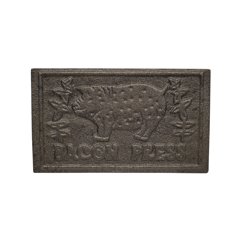 3D Pig Cast Iron Grill Press Bacon Hamburger Panini Sandwich Burger Kitchen Tool gallery
