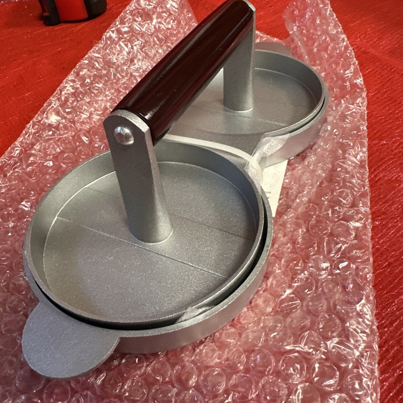 Kitchen-Rite Double Non Stick Burger Press -BRAND NEW gallery