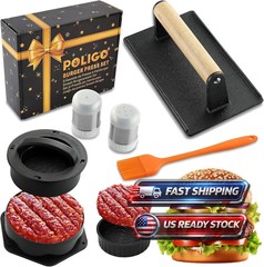 Kitchen Tools Heavy Duty Cast Iron Grill Press Burger Press Bacon Press Barbecue