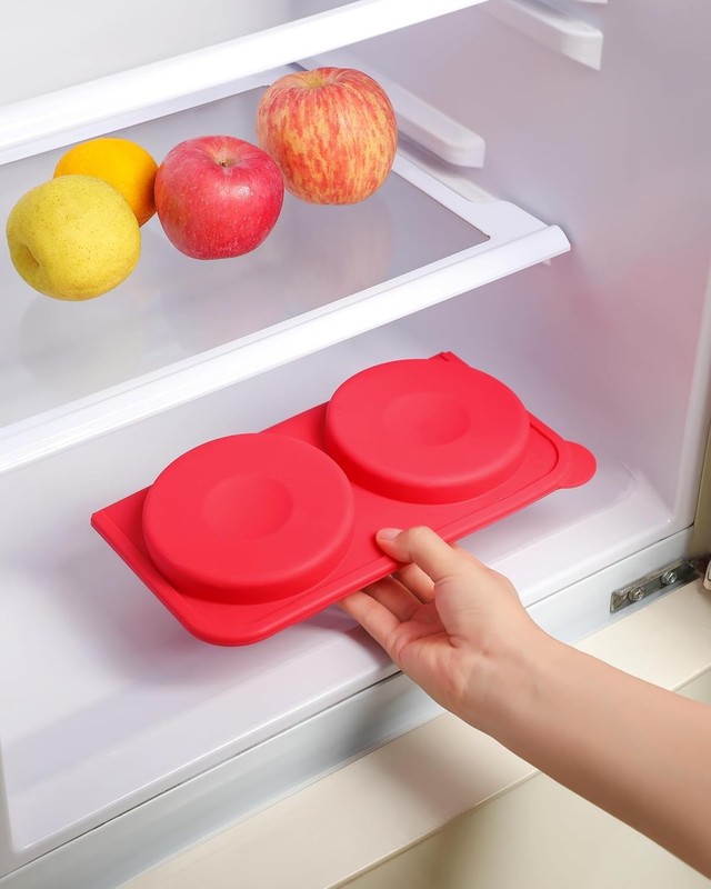 Silicone Burger Press 4.5" 1/4-1/3 lb Patties 4 in 1 Hamburger Press Patty Maker gallery