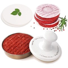 5″ Hamburger Patty Maker | Heavy-Duty Stainless Steel Press