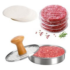 Burger Press 5″ Hamburger Press Patty Maker NonStick Hamburger Mol