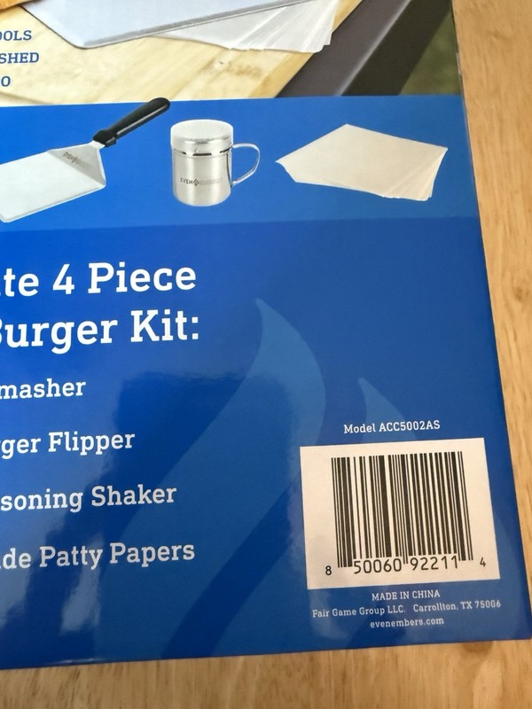 Even Embers Smash Burger Kit gallery