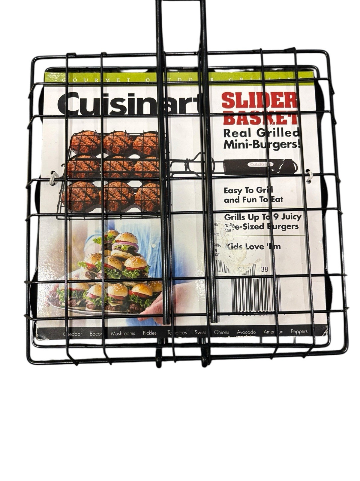 Cuisinart Slider Basket For Burgers- Grills Up To 9 Juicy Bite Sized Burgers gallery