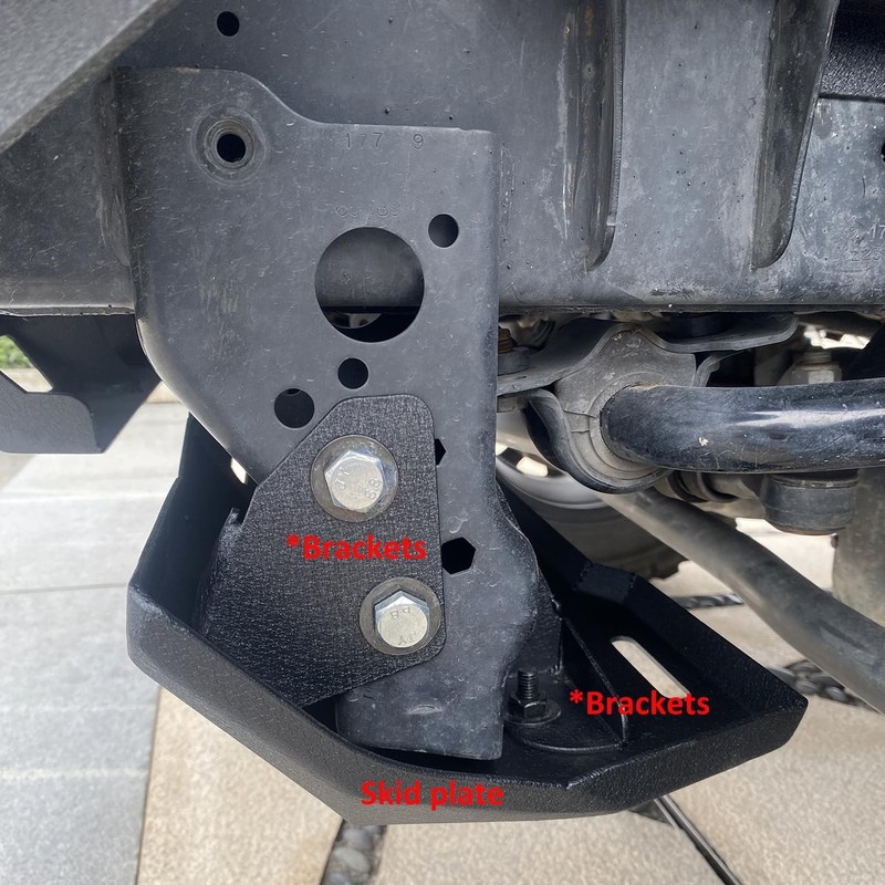 Aluminum JL & Gladiator Skid Plate Compatible with 2018-2025 Jeep Wrangler JL... gallery