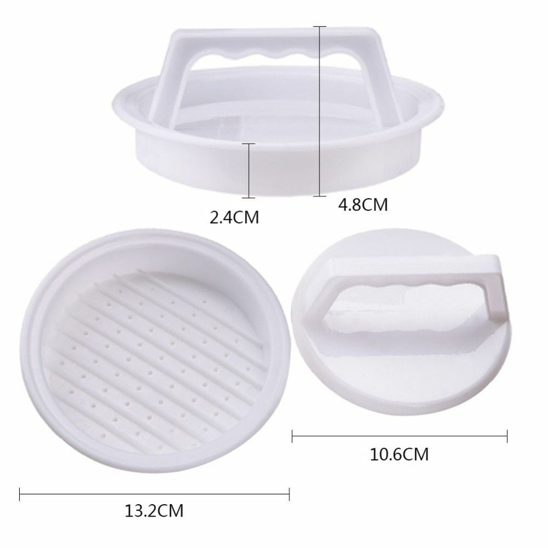 Meat Press Beef Maker Hamburger Grill Burger 1 Set Round Patty Kitchen Tool 1pc gallery
