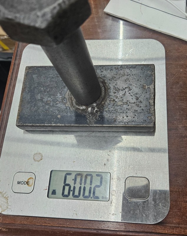 Vintage Solid Steel 6lb Smash Burger or BACON PRESS gallery