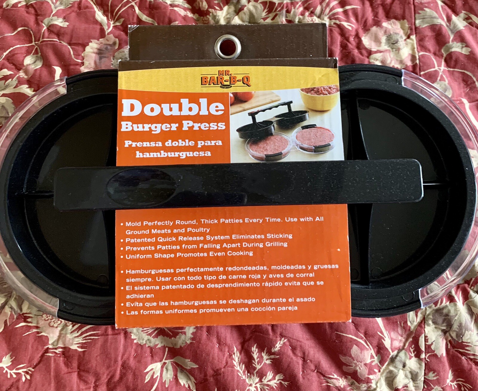 Mr Bar-B-Q Double Burger Press, NEW gallery