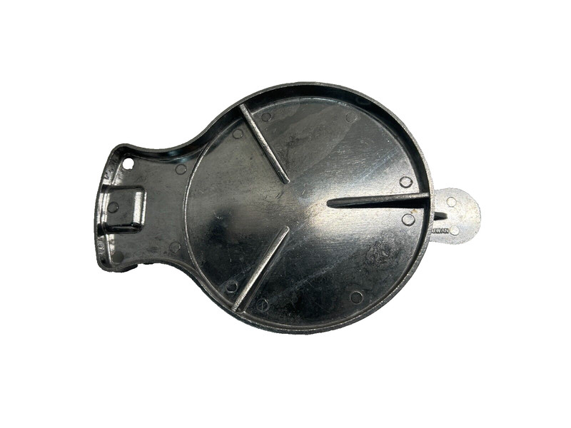 Aluminum Hamburger Press with Hinge Vintage Taiwan Silver gallery