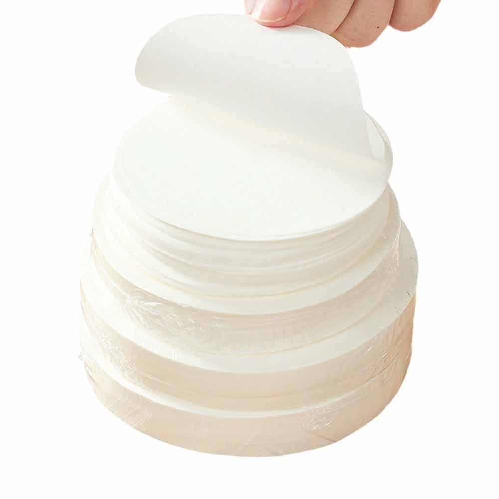 Round Burger Wax Papers 12cm – 100Pcs Non-Stick