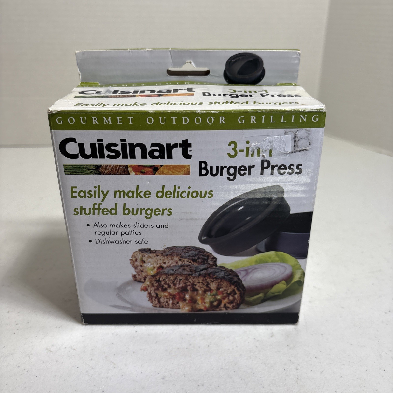 Cuisinart Hamburger Press Patty Maker, Stuffed Burger Press, 3 in 1 gallery