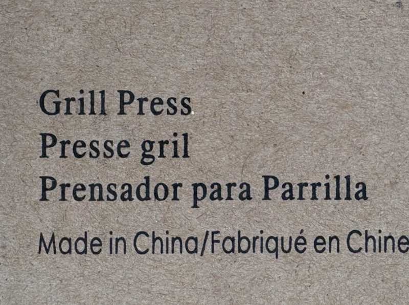 Pampered Chef Cast Iron Grill Press Burgers Panini Sandwiches #2875 NEW NIB gallery