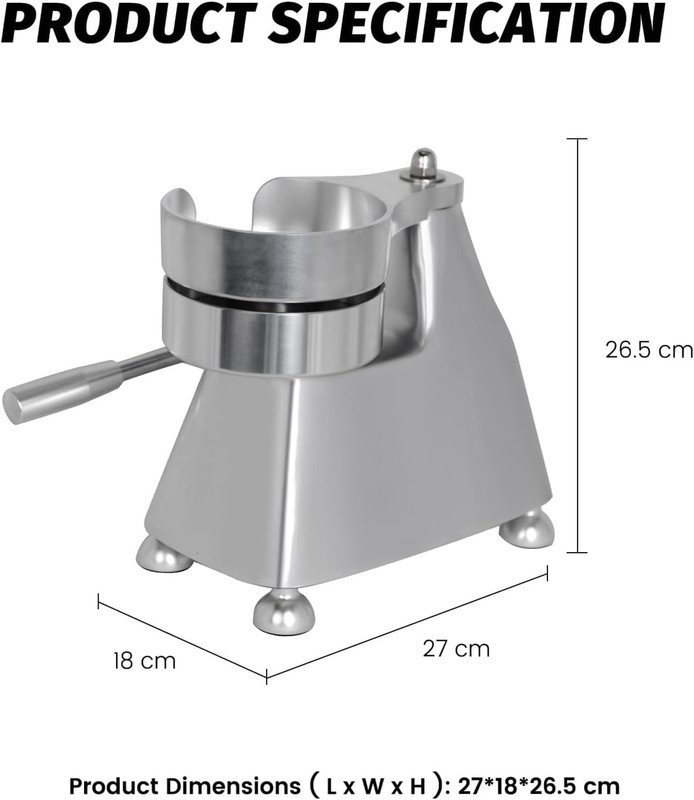 Hakka Commercial Hamburger Press Patty Maker, Stainless Steel Heavy Duty Grill B gallery