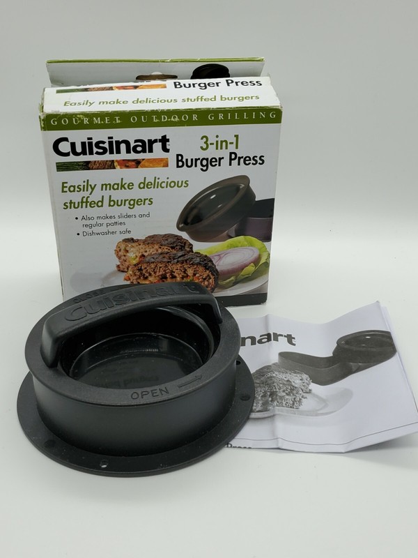 Cuisinart 3-in-1 Burger Press For Outdoor Grilling New gallery