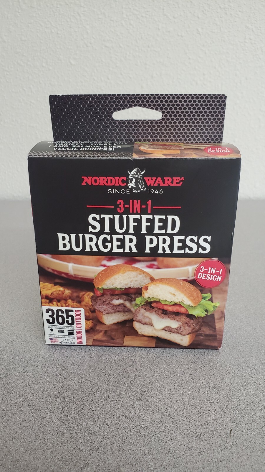 Nordic Ware 3 in 1 Stuffed Burger Press gallery