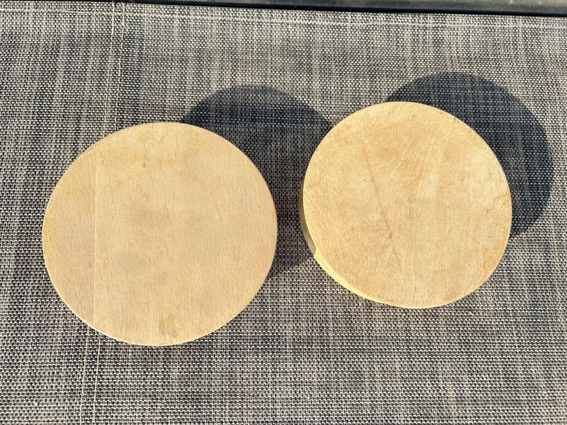 Vintage Hamburger Press Set Of 2. Sold Together-D2 gallery