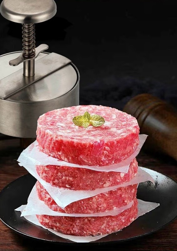 NOBER Stainless Steel Adjustable Hamburger Press & Patty Maker gallery