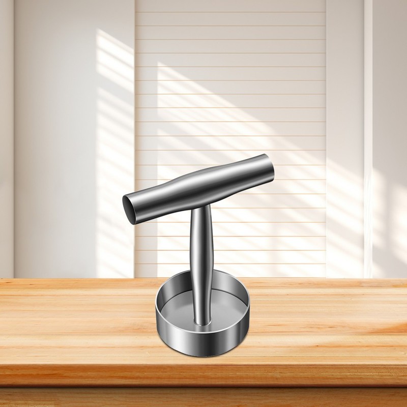 2 Pcs Grill Press for Smash Burgers Hamburger Smasher Tool Stainless Steel gallery