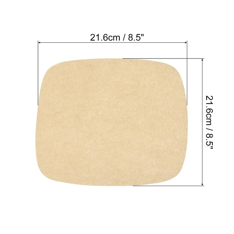 uxcell 200pcs Air Fryer Parchment Paper, 8.5 Inch Square inch, Beige gallery