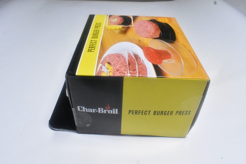Char-broil "Perfect Burger Press" BPA FREE Makes Stuffed Burgers w/o a mess MIB gallery