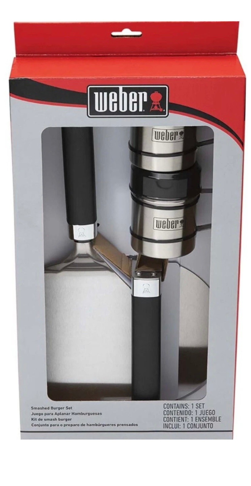Weber Griddle Smashed Burger Set (New in box) gallery