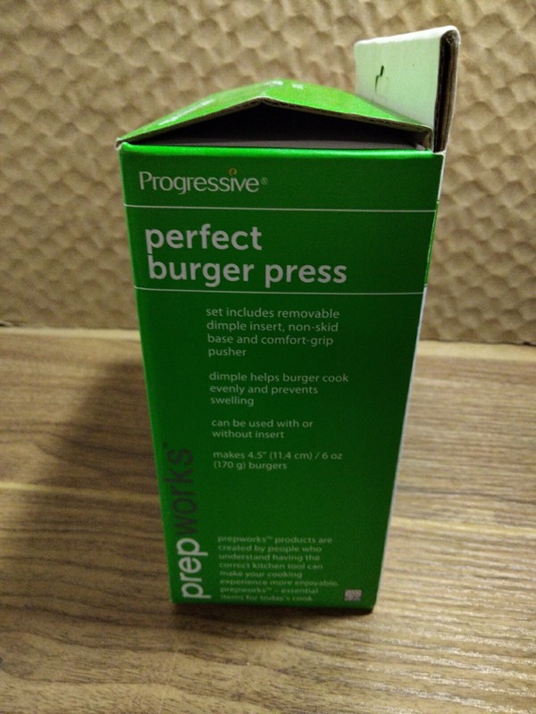 Progressive Prep Work Perfect Burger Press gallery