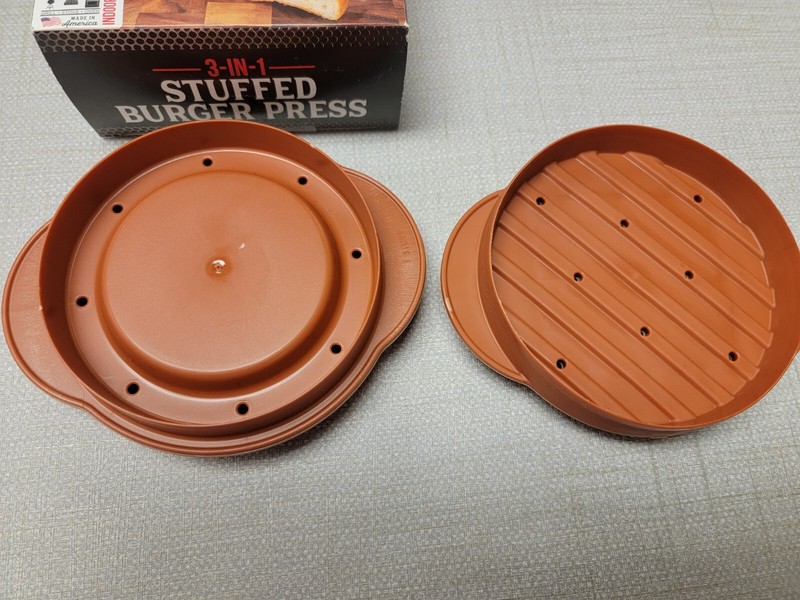Nordic Ware 3 in 1 Stuffed Burger Press gallery