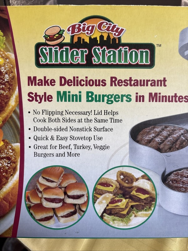 Big City Slider Station - As Seen On TV - NEW IN BOX! gallery