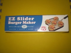 EZ Slider Burger Maker-Delaware Park As Seen on TV-Form, Press, Grill