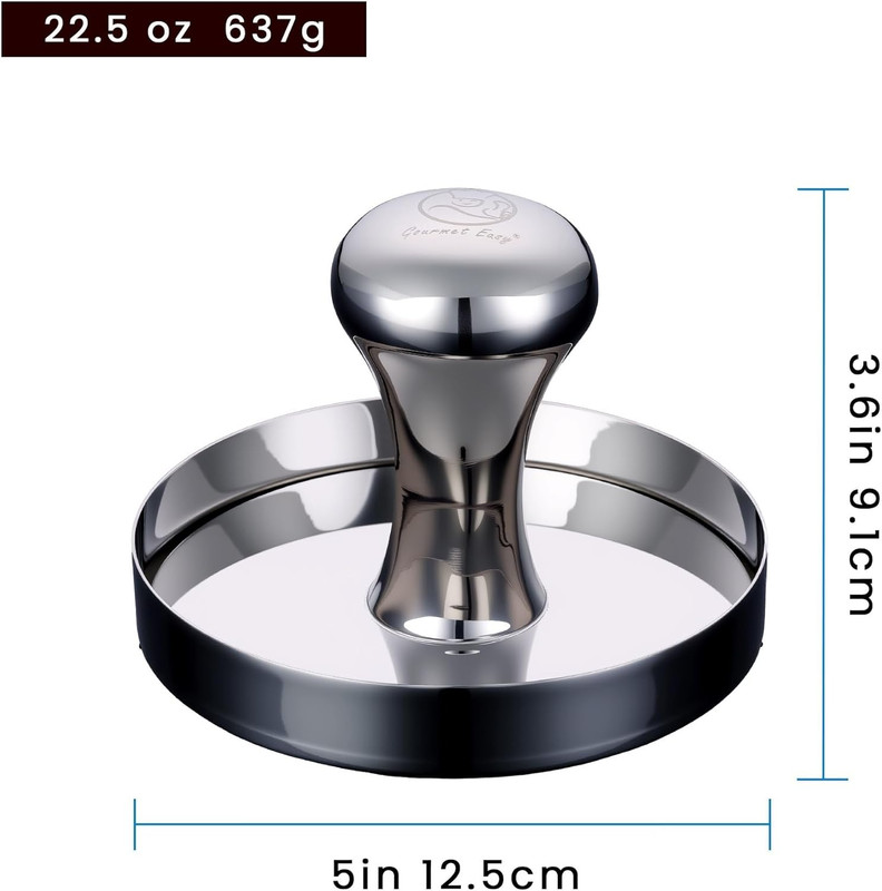 2-In-1 Hamburger Press Patty Maker & Smash Burger Press, Heavy Duty Premium gallery