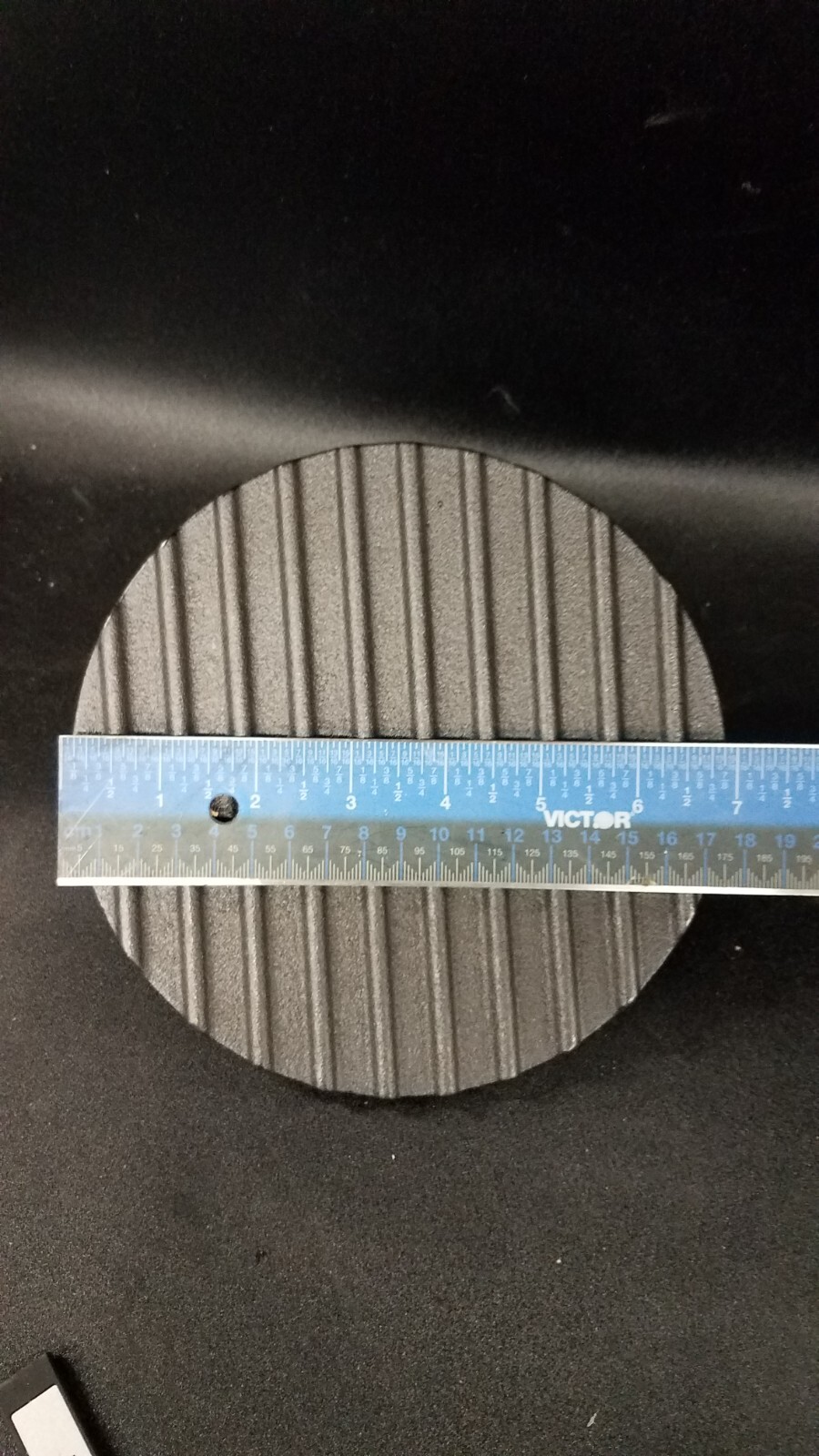 Burger Press, 7" round Heavy-Duty Cast Iron Smash Bacon Press Meat Steak gallery
