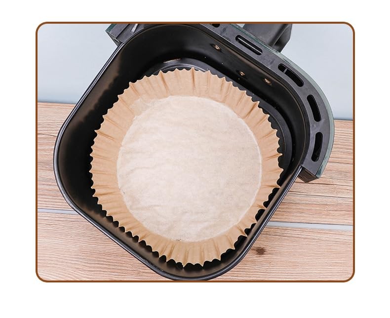 Air Fryer Liners Disposable 50-Pack - Non-Stick Parchment Paper middle, 50pcs gallery