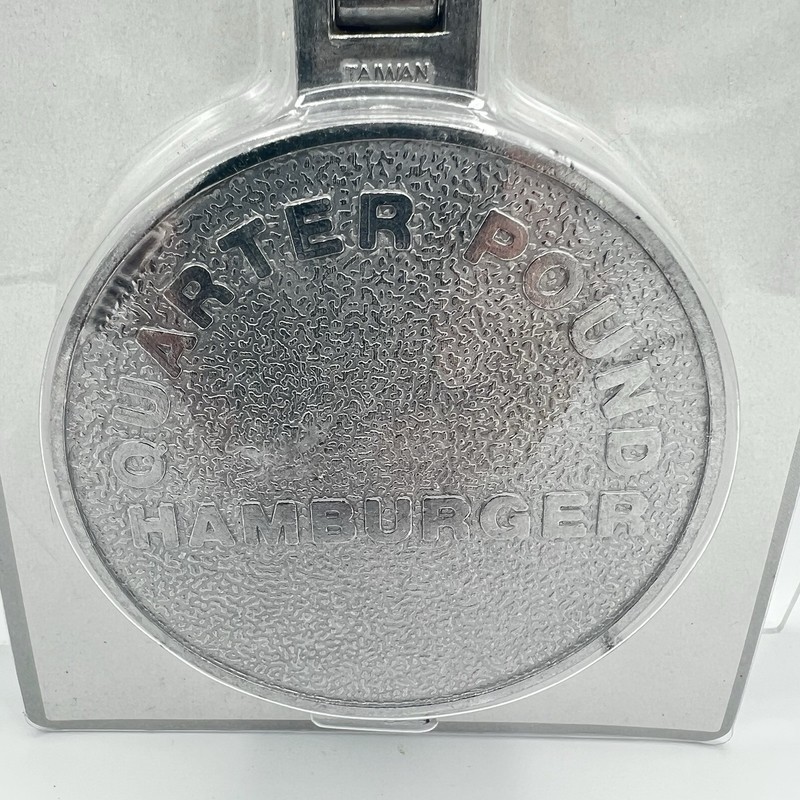 HIC Kitchen Burger Press & Patty Maker Aluminum Makes Quarter-Pound Patties NEW gallery