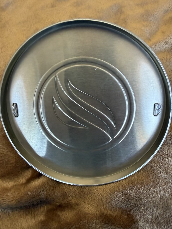 Blackstone Smash Burger Press 6" Diameter 3/8" Raised Edge Stainless Steel gallery