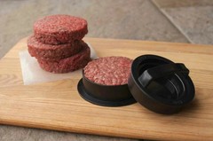 Round Hamburger Patty Press Maker Food Grade ABS Beef Burger Mold BBQ Tool