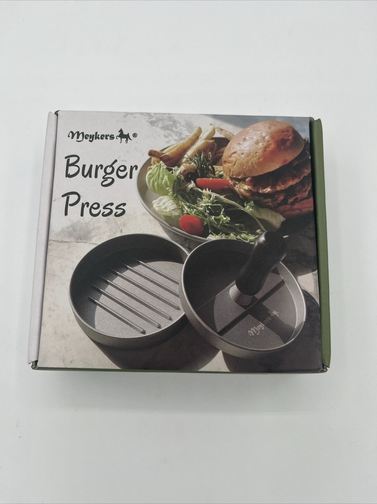 Meykers Burger Press Hamburger Patty Maker Mold Ring