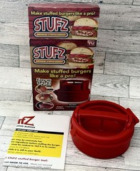 STUFZ Americas Stuffed Burger Maker As Seen On TV Hamburger Ships FAST!
