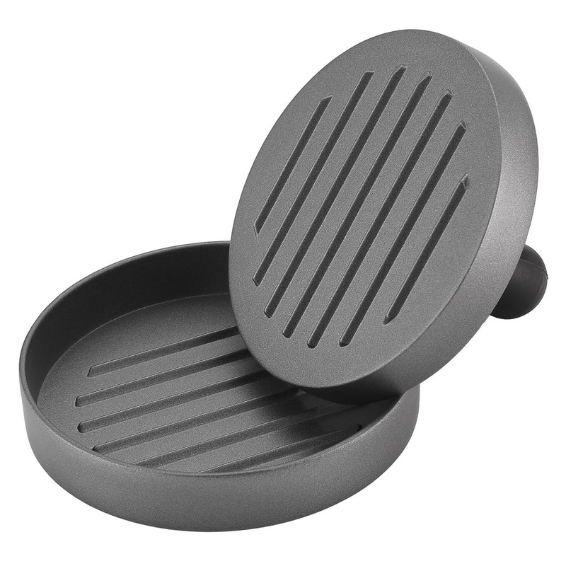 Burger Press with 100 Patty Papers, 4.5 inch Diameter Non-Stick Cast Aluminum Ha gallery