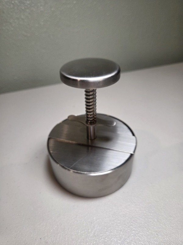 Stainless Steel Adjustable Hamburger Press & Patty Maker Non-Stick Professional gallery
