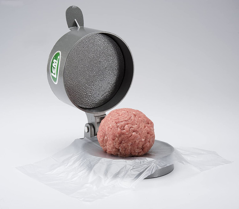 Burger Press Hamburger Patty Maker Aluminum Nonstick BBQ Meat Grill Mold Tool gallery