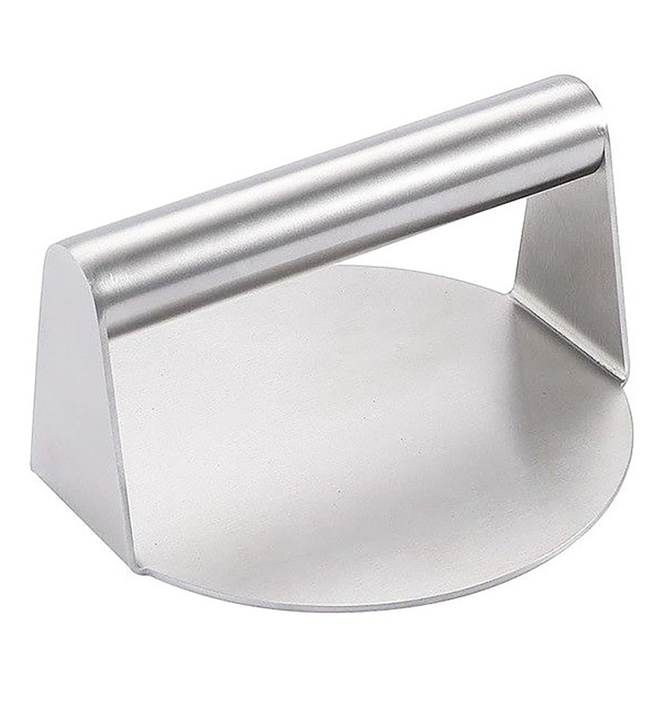 Meat Barbecue Presses, 5.5 Inch Stainless Steel Round Hamburger Meat Mold