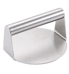 Meat Barbecue Presses, 5.5 Inch Stainless Steel Round Hamburger Meat Mold