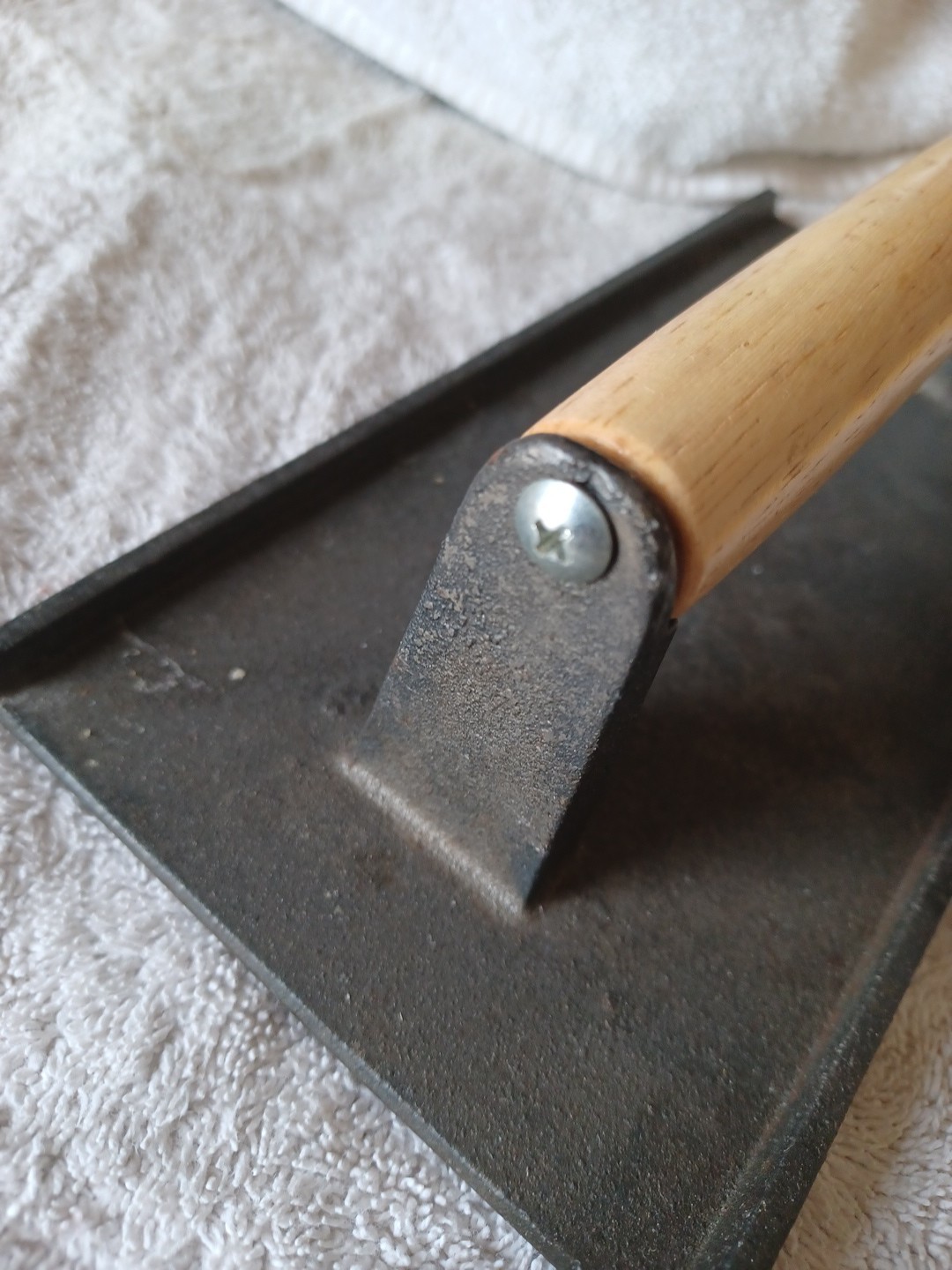 Unbranded Rectangle Meat Burger Press Cast Iron gallery