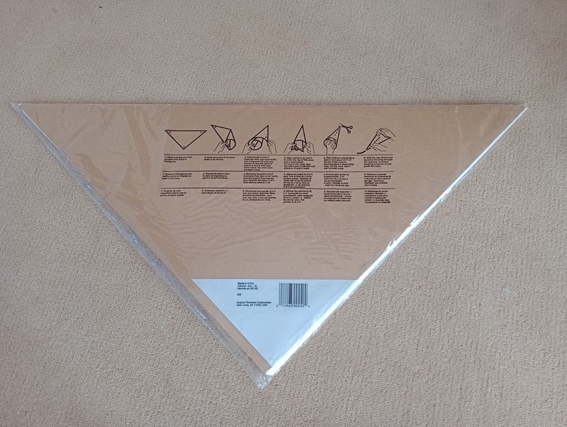Ateco Large Parchment Triangle 100 Pack #452 18" x 18" x 25.25" 25 1/4" 46 64 cm gallery