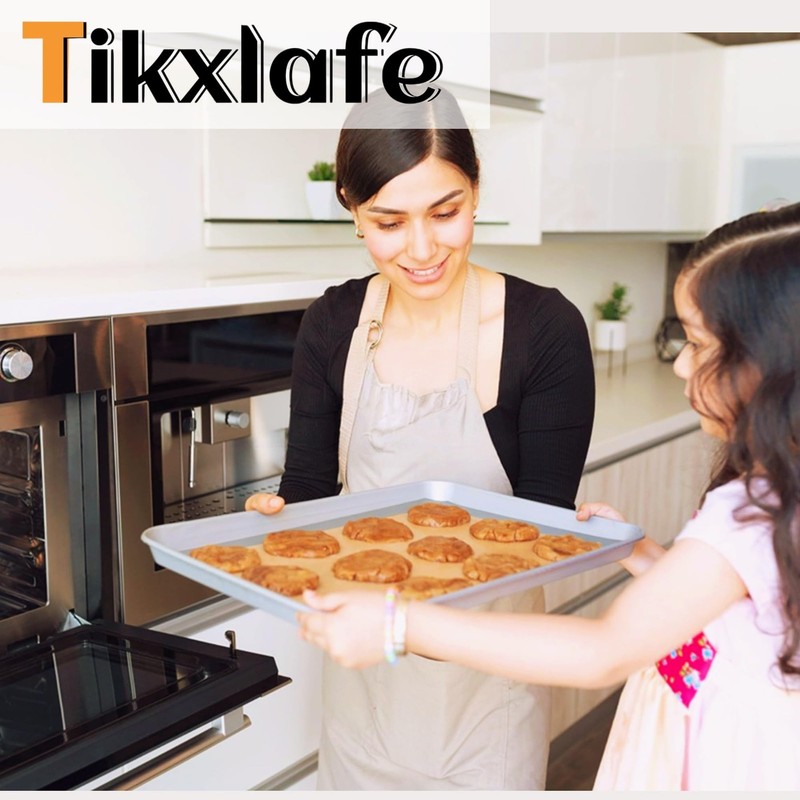 Tikxlafe 200 Pcs 8x8 Inch Parchment Paper Sheets, Precut 8"x8"-200pcs, Brown gallery