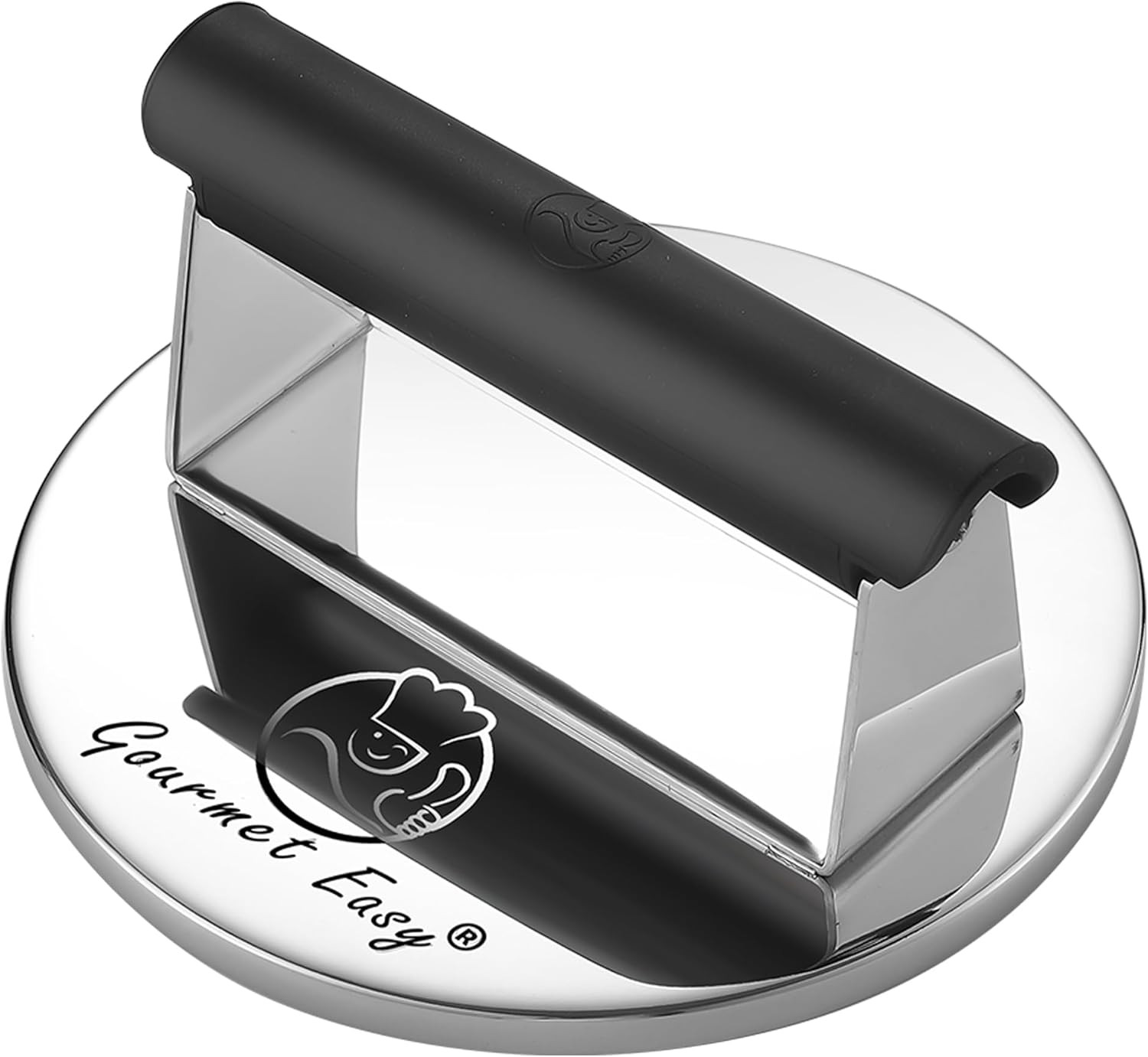 2Lb Stainless Steel Burger Press Smash Burger Griddle Meat Press Heat Resistant gallery