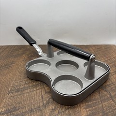 Big City Slider Station Mini Burger Slider Patty Press Grill Pan Makes 5 Sliders