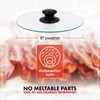 Round Bacon Press & Splatter Shield - 8 Inch Tempered Glass for Perfectly Flat B gallery
