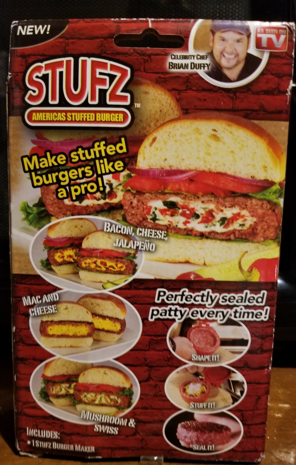 Stufz Stuffed Burger Press Hamburger Patty Maker gallery